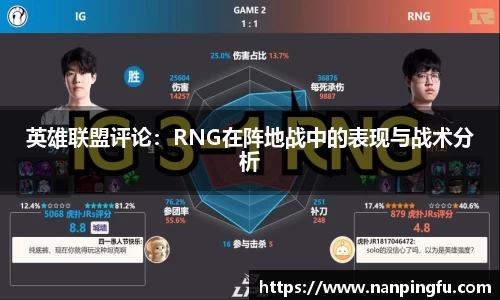 英雄联盟评论：RNG在阵地战中的表现与战术分析